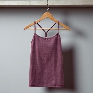 Women’s Lululemon Purple Stretchy Tank Top with Built-In Bra! Size 10!
